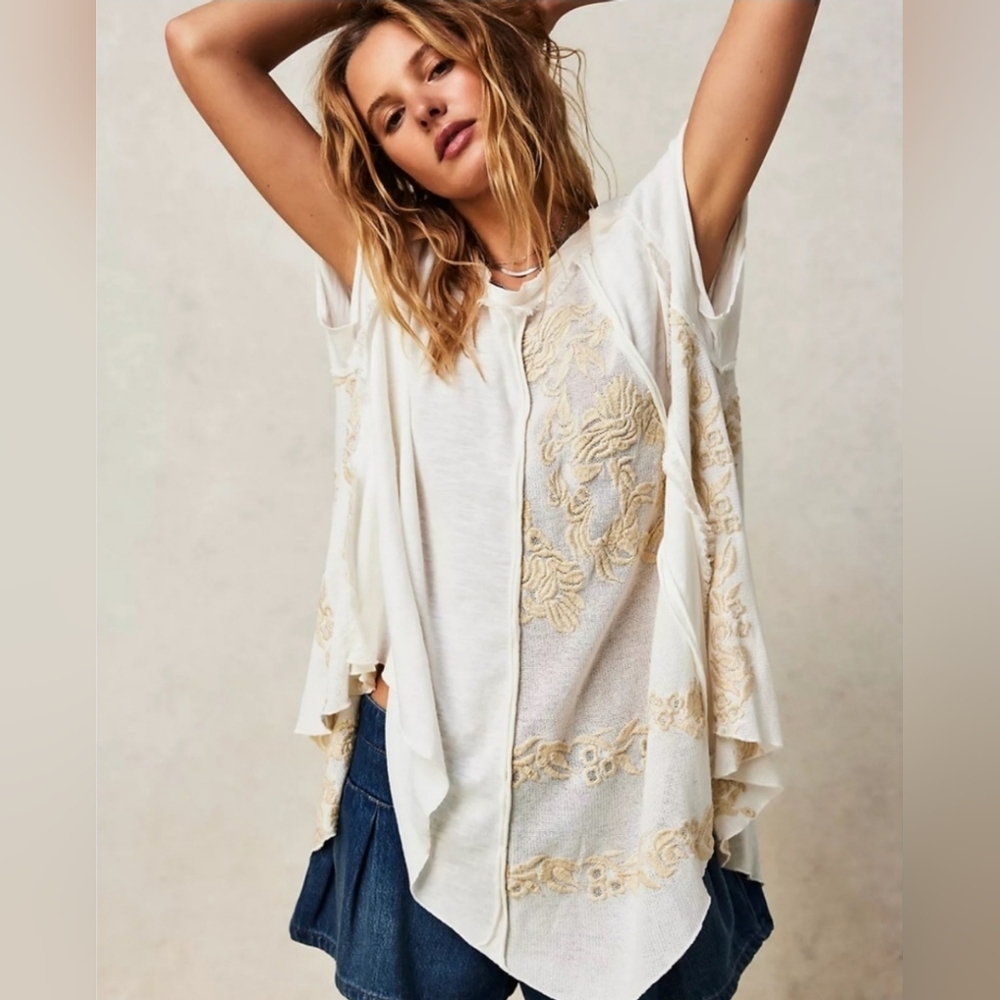 NWOT Free People The Palermo Tunic Size Large